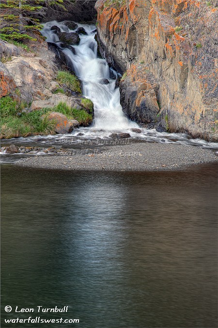 Waterfalls of Alaska - McHugh Creek Falls; Anchorage, Turnagain Arm ...